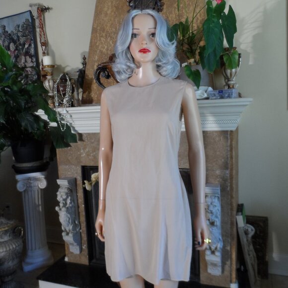 Stella McCartney Black Cocktail Dress w/Lace Inserts Detail Size S - Picture 5 of 16